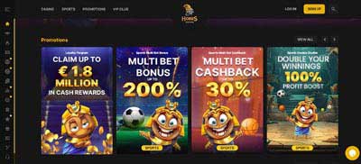 Horus Casino Bonus Page