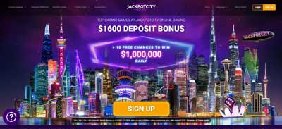 Jackpotcity Home Page