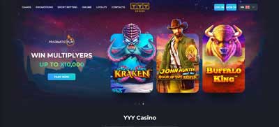 YYY Casino Page
