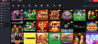 1Red Casino Games Page