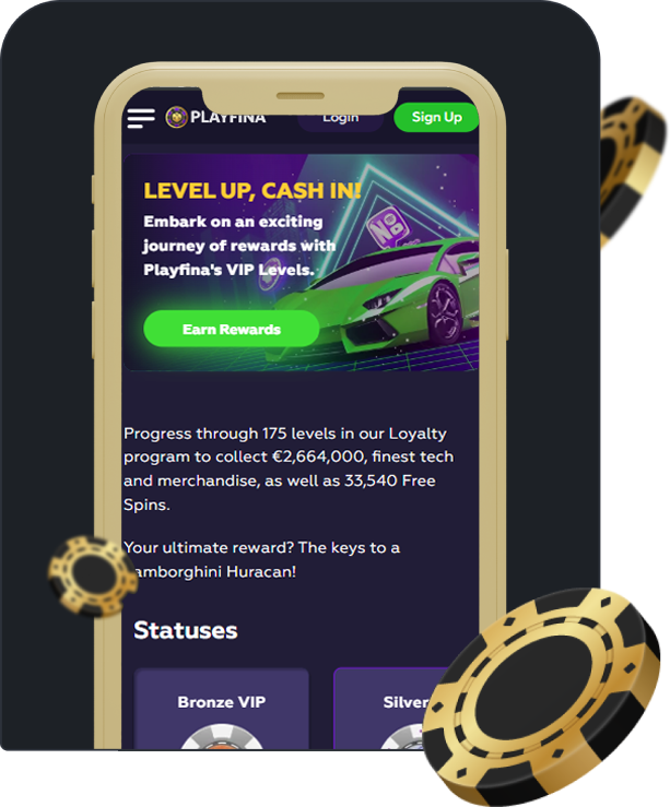 Playfina VIP Casino Mobile
