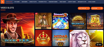 Dream.bet Casino Games Selection