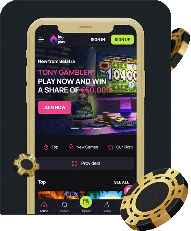 BetandPlay Casino Mobile