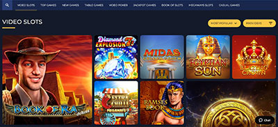 Winscore Casino Games Selection