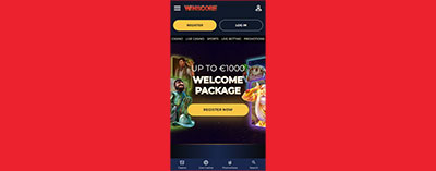 Winscore Casino Mobile Compatibility