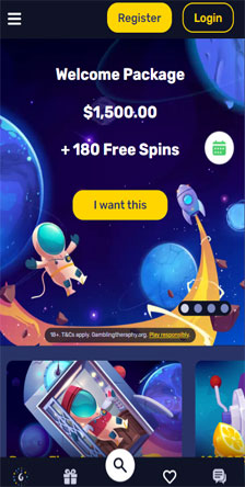 Galacticwins Casino Mobile Version