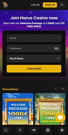 Horus Casino Mobile