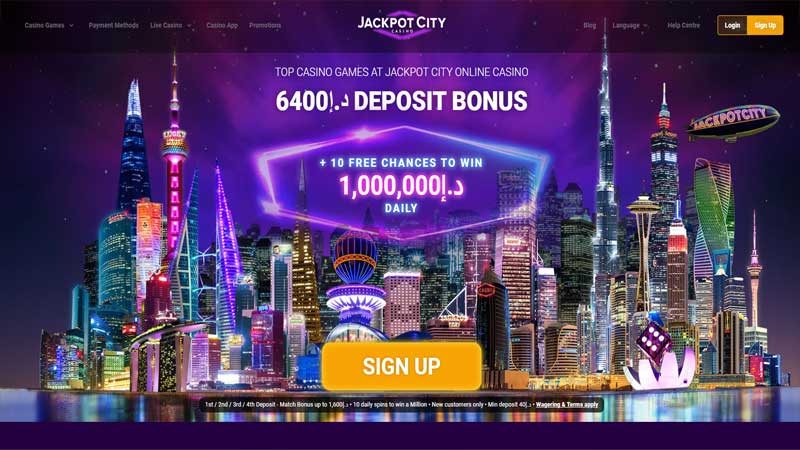 JackpotCity Casino Desktop Version