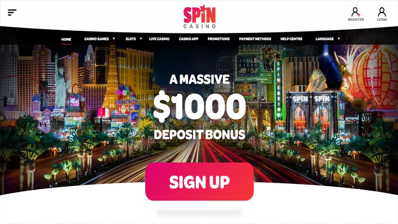 Spin Casino Desktop Version