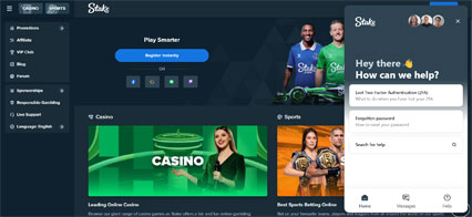 Stake Casino Live Chat Test