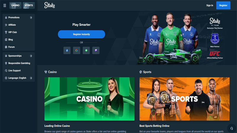 Stake Casino Desktop Version